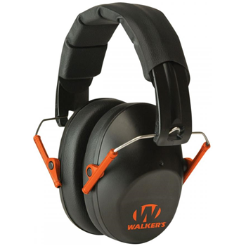   Walkers Game Ear Pro Low Profile Folding Muffs-Black (8 Colors) - $12.99 - $12.99