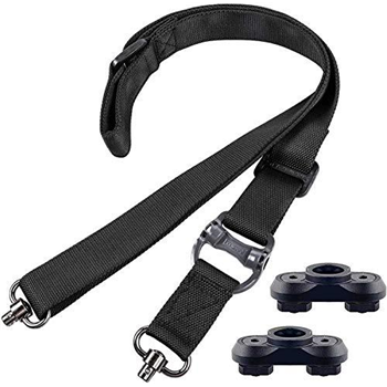   Tactical 2 Point Sling with QD Sling Swivel & M-Rail Sling Mount Adjustable Rifle Sling - $9.49 with code "50HNNMT9" (Free S/H over $25) - $9.49