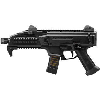   CZ Scorpion EVO 3 S1 9mm Luger 7.70" TB 20+1 Black - $853.99 (Free S/H on Firearms) - $853.99