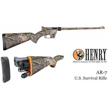   Henry U.S. Survival AR7 .22 LR 16.5" Camouflage 8 Rounds - $323.99 (Free S/H on Firearms) - $323.99