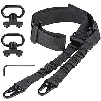   50% OFF Rifle Sling 2 Point Sling Quick Adjust with 2 Pack QD Sling Swivels Mount w/code 6D2M95GU - $8.50 (Free S/H over $25) - $8.50