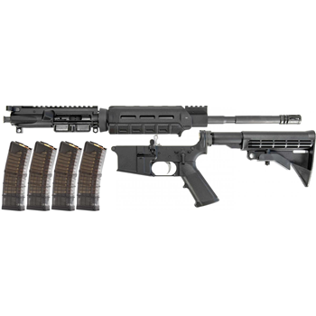   Anderson AM-15 5.56 16" MOE M-LOK + 4 Lancer Mags Combo - $469.99 (Free S/H on Firearms)