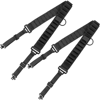   2-Pack Gun Sling with Shotgun Shell Holder Length Adjustable Strap with Removable Swivel - $10.49 w/c "50HNNMT9" (Free S/H over $25) - $10.49