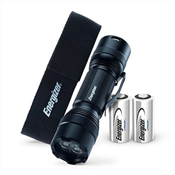   Energizer Tac-800 LED Tactical Flashlight Holster IPX4 - $16.86 after 50% clip code (Free S/H over $25) - $16.86