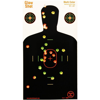   50 Pack 18" x 10" Silhouette Splatter Target - $19.99 (Free S/H over $25) - $19.99