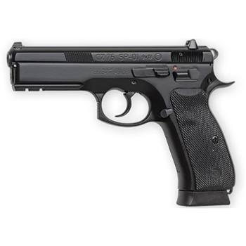   CZ-USA CZ 75 SP-01 9mm 4.6in Black 18rd - $753.99 (Free S/H on Firearms) - $753.99
