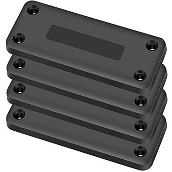   4-Pack Gun Magnet Magnetic Gun Mount Rubber Coated with Adhesive Backing and Screws 32 lb Rating - $13.49 w/c "504E11H2" (Free S/H over $25) - $13.49