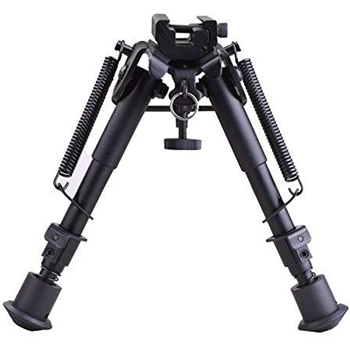   CVLIFE 6-9 Inches Tactical Rifle Bipod Adjustable Spring Return with Adapter - $13.99 w/code "CMUOVMMT" (Free S/H over $25) - $13.99