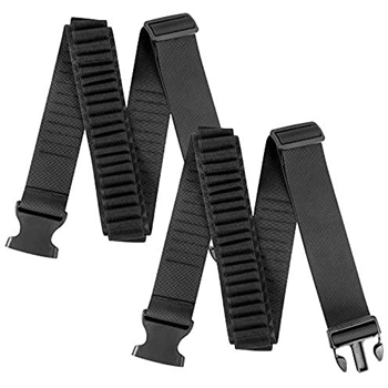   XOOBIU 2-Pack Adjustable Shells Holder Shoulder Carrier Strap for 12 or 20 Gauge Hold 56 Shells - $8.99 w/c "50M986UX" (Free S/H over $25) - $8.99