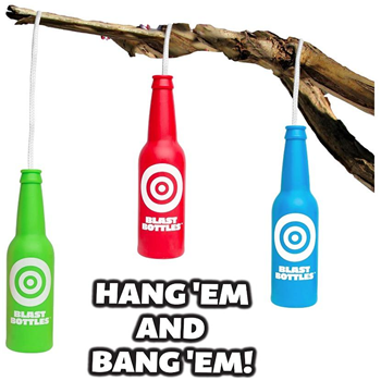   GoSports Outdoors Blast Bottles 6 Pack Shatterproof Shooting Targets with Rope - $19.81 (Free S/H over $25) - $19.81
