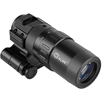   CVLIFE 1.5X - 5X Red Dot Sight Optics Magnifier with Flip to Side Mount - $58.39 w/code "AERQAIHS" (Free S/H over $25) - $58.39