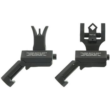   Troy Industries Offset Sight Set - M4 Front and Dioptic Rear - Black - $149.99 - $149.99