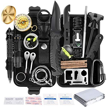   Survival Kit 35 in 1 First Aid Kit Survival Gear - $19.99 after code "IX2U7KLA" (Free S/H over $25) - $19.99