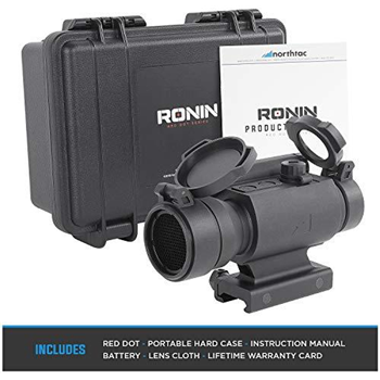   NorthTac Ronin V10 1x35mm 2 MOA Red Dot Sight, Programmable Shake Awake Up to 50,000 Hour Battery Life Tactical Red Dot Scope - $125 (Free S/H over $25) - $125.00