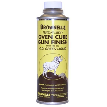   Brownells Liquid Teflon/Moly Gun Finish O.D. Green, 8 oz. - $6.99 - $6.99