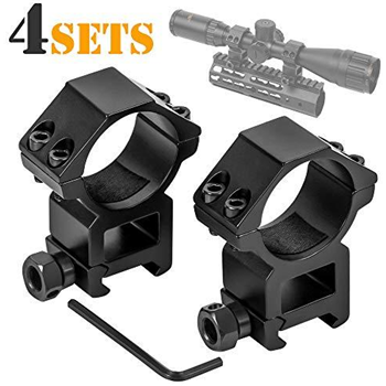  Gogoku Scope Rings 8 Pack High Profile Scope Mount Picatinny Rail (Fits 1â€ Scope Rings for 20mm Rail) - $5.49 (Free S/H over $25) - $5.49