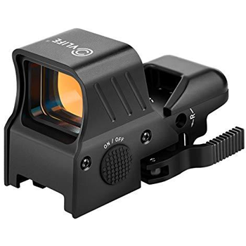  CVLIFE 1x22x33 Red Dot Sight 4 Reticles Reflex Sight with Quick Detach Mount - $31.84 w/code YDFIIXSU (Free S/H over $25) - $31.84