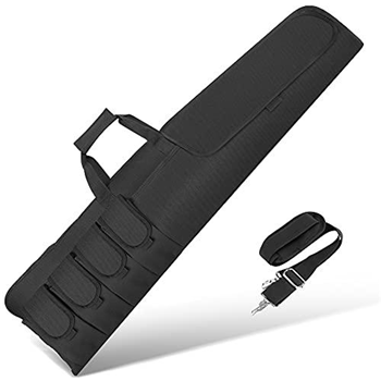   DAREKUKU Rifle Case Gun Bag Single Scoped Padded 600D Industrial Grade Material Adjustable Cross-Body Sling 42 Inches - $26.99 (Free S/H over $25) - $26.99