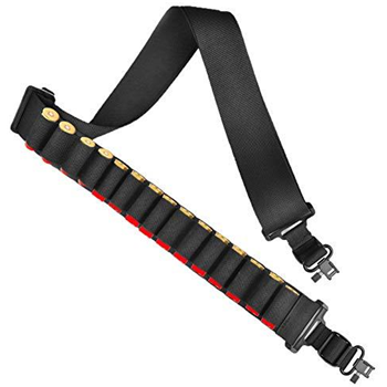   40% off Shotgun Ammo Sling Adjustable 2 Point Rifle Sling Holds 15 Shells w/code ML6HA2IK - $7.99 (Free S/H over $25) - $7.99
