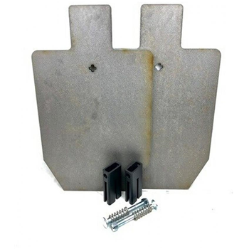   Surplus 3/8" AR500 12"x20" Static Two Pack with Free T Post Static Hangers - $125.97 w/code "gundeals" - $125.97