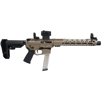   PSA Custom PX9 9mm 10.5" Nitride 12" V2 MLOK Pistol w/Romeo5, Ambi Safety, & MBUS Sights - $1199.99 - $1,199.99