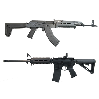   PSA M4 MOE EPT AR-15 & PSAK-47 GF3 "MOEKOV" Rifle Set with Matching Serial Numbers - $1749.99 - $1,749.99