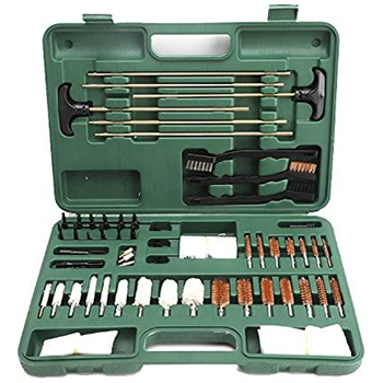   Universal Gun Cleaning Kit Rifle/Shotgun/Handgun for All Guns with Portable Case and Metal Brushes - $18.99 (Free S/H over $25) - $18.99