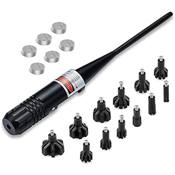   Theopot Bore Sight Kit Red Laser Boresighter for .17 to .78 Calibe Rifles Pistols - $11.99 after code"CBXF3IUQ" (Free S/H over $25) - $11.99