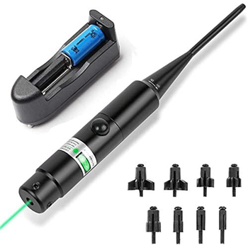   XOOBIU Bore Sight Kit Green Laser Boresighter for .177 to .50 Caliber with Battery and Charger - $18.35 40% off with code "40R2HVGK" (Free S/H over $25) - $18.35