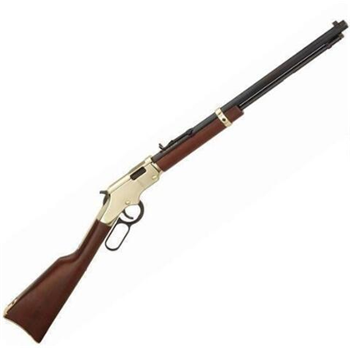   Henry H004 Goldenboy Standard Lever 22 LR 20" 16+1 American Walnut Blue - $482.99 (Free S/H on Firearms) - $482.99
