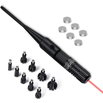   Theopot Bore Sight Kit Red Boresighter with Button Switch for .177 to .54 Caliber Rifles Handgun Red Laser Sight - $11.99 after code:"AX9LDCGH" (Free S/H over $25) - $11.99