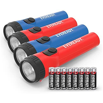   Eveready 4-Pack LED Flashlight Multi-Pack, Batteries Included - $7.15 after 20% Off clip code (Free S/H over $25) - $7.15