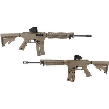   Mossberg 715T 22LR Rimfire Rifle with Flat Dark Earth Finish and 1x Green Dot Sight - $317.99 (Free S/H on Firearms) - $317.99