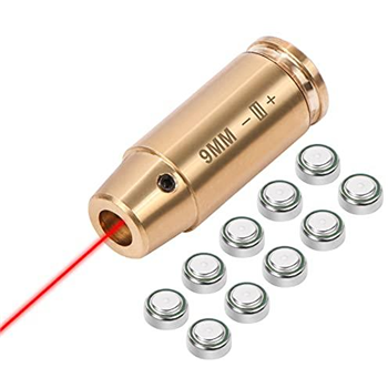   XOOBIU Bore Sight Hunting Red Laser Zeroing Sight Boresighter with 10 Batteries - $6.59 40% off with code "40R2HVGK" (Free S/H over $25) - $6.59