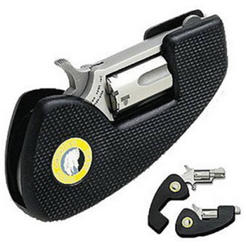   NAA Mini Revolver .22LR 1-5/8" 5Rds Holster Grip Stainless Steel Frame & Finish - $260.99 (Free S/H on Firearms) - $260.99