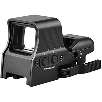   MidTen 1X22X33 Red Green Dot Sight 4 Reticles Reflex Sight Quick Detach Mount 20mm Rail - $31.74 w/code "IHTA23K6" (Free S/H over $25) - $31.74