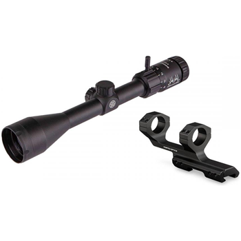  Sig Sauer Buckmaster 3-12x44 Scope w/ BDC Reticle & 2" Offset Cantilever Ring Mount - $129.99 - $129.99