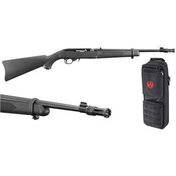   Ruger 11112 10/22 Takedown Semi-Auto Threaded 22 LR 16.62" 10+1 Syn Stk - $413.99 (Free S/H on Firearms) - $413.99