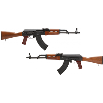   Riley Defense RAK47-C Classical Forged Trunion Solid Teak Wood - $766.99 (e-mail price) (Free S/H on Firearms) - $766.99