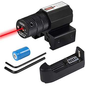   XOOBIU Red Laser Beam Dot Sight Scope for Hunting Gun Rifle Pistol Fits 20mm Rail - $8.99 40% off with code "40X4OOU3" (Free S/H over $25) - $8.99