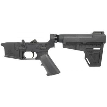  PSA AR-15 Complete Stealth Classic Shockwave Pistol Lower No Magazine, Black - $199.99 - $199.99