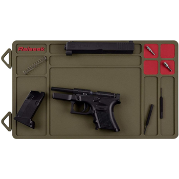   Raiseek Pistol Cleaning Mat Anti-Slip Rubberized 15.9" x 9.8" (Blue, Gray, Brown) - $17.99 (Free S/H over $25) - $17.99