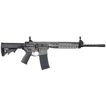   LWRC IC Enhanced 5.56 NATO 16" barrel 30 Rnds Tungsten Grey - $2246.99 (Free S/H on Firearms) - $2,246.99