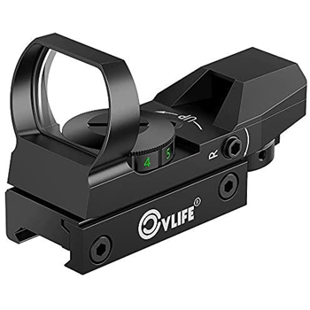   CVLIFE 1X22X33 Red Green Dot Reflex Sight with 20mm Rail - $16.09 w/code "CZR2JDDQ" (Free S/H over $25) - $16.09