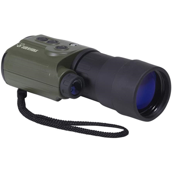   12 Survivors Trace 5x50 Digital Night Vision Recording Monocular, Green - $59 (Free S/H over $25) - $59.00