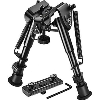   CVLIFE 6-9 Inches Rifle Bipod with Bipod Mount Adapter - $13.19 (Free S/H over $25) - $13.19