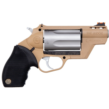   Taurus Public Defender Polymer 410GA/45LC 2" FDE 5RD - $393.99 (Free S/H on Firearms) - $393.99