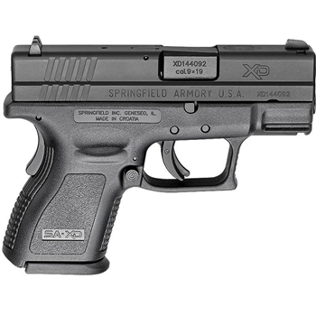   SPRINGFIELD ARMORY XD 3" Sub-Compact 9mm - Defenders Series - $350.99 (Free S/H on Firearms) - $350.99