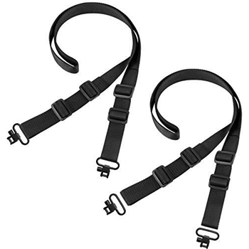   2-Pack Tactical 2 Point Sling with Sling Swivel Adjustable Length Rifle Sling Strap 1â€ Wide - $9.59 40% off with code "405XR9ID" (Free S/H over $25) - $9.59