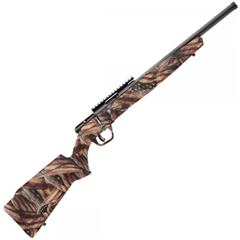   Savage B22 FV-SR "We The People" Matte Black Bolt Action 22 Long Rifle - $319.99 - $319.99